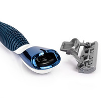 QShave Orange serii 3 warstwy ostrze maszynki do golenia, do napełniania mężczyzn instrukcja do golenia X3 ostrze 4 wkłady można wybrać w 8 i 16 wkłady 5